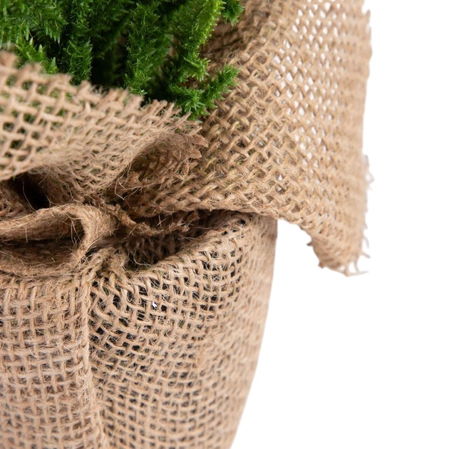 Штучна ялинка HOMLA 714450 Hector в джуті 40 см Зелена (5906496714450) - зображення 2