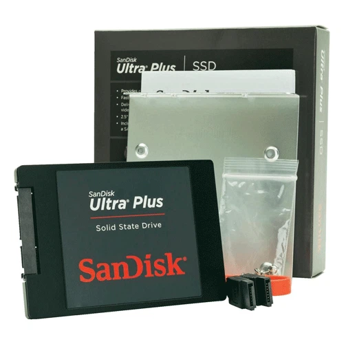 Твердотельный SSD накопитель SanDisk Ultra Plus 128GB 2.5" MLC - Фото 9 Твердотельный SSD накопитель SanDisk Ultra Plus 128GB 2.5" MLC - изображение 9