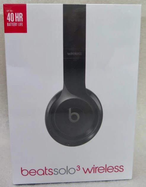 Накладные наушники Beats Solo 3 Wireless Headphones Black (модель