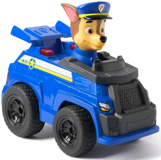 Машинка на радіокеруванні Paw Patrol Поліцейське авто з фігуркою Чейза 6073298 (681147071551) - зображення 2