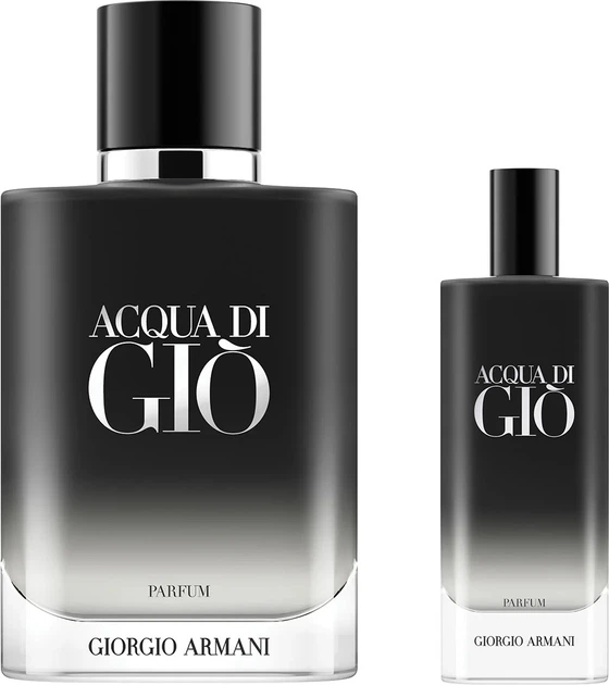 Zestaw męski Giorgio Armani Acqua Di Gio Pour Homme Perfumy 100 ml + Miniatura Perfumy 15 ml (3614274692600) - obraz 2