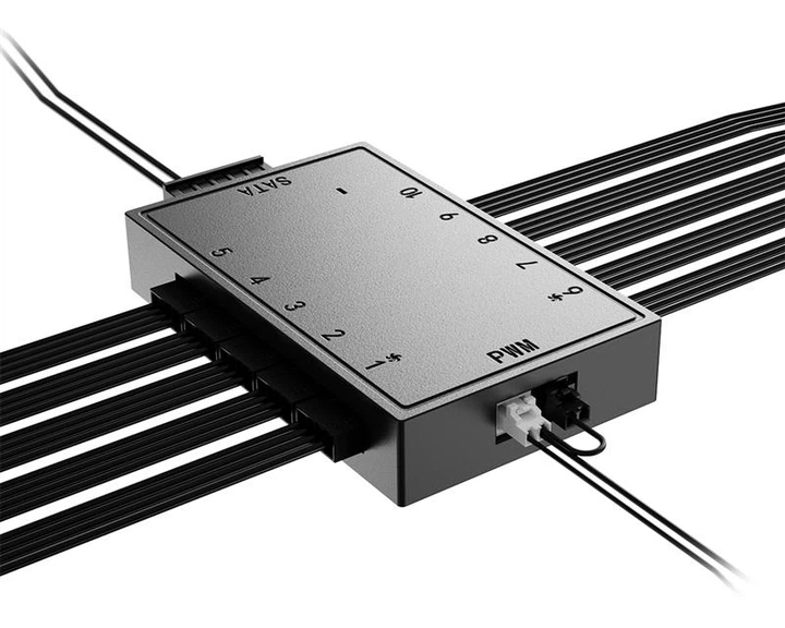 Контроллер скорости вентиляторов ID-Cooling FH-10 PWM поддержка до 10 вентиляторов - изображение 5