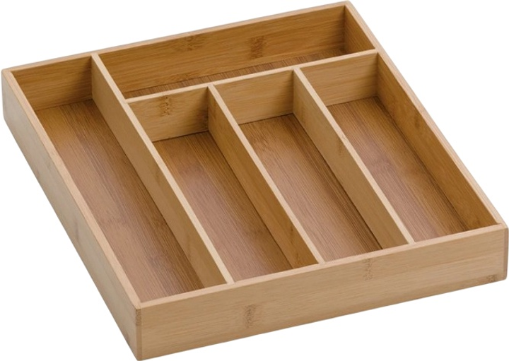 Organizer na sztućce Kela Kalma bambusowy 30x34 cm (12011) - obraz 1