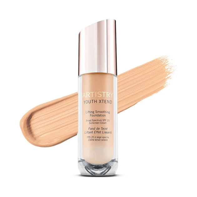 ARTISTI Youth Xtend リキッドファンデーション ピンクオータル Тональный крем Amway Artistry Youth Xtend с эффектом лифтинга для