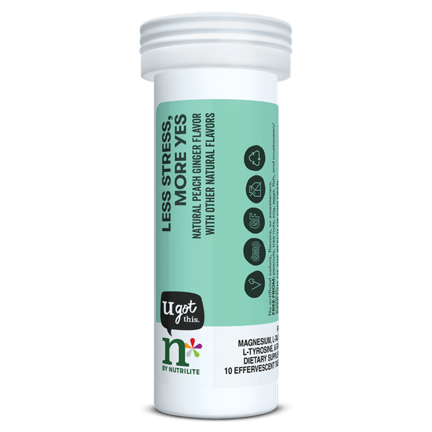 Шипучі таблетки від стресу Amway n*by Nutrilite Less Stress More Yes Relax Effervescent Tablets 10 шт - Фото 1 Шипучі таблетки від стресу Amway n*by Nutrilite Less Stress More Yes Relax Effervescent Tablets 10 шт - зображення 1