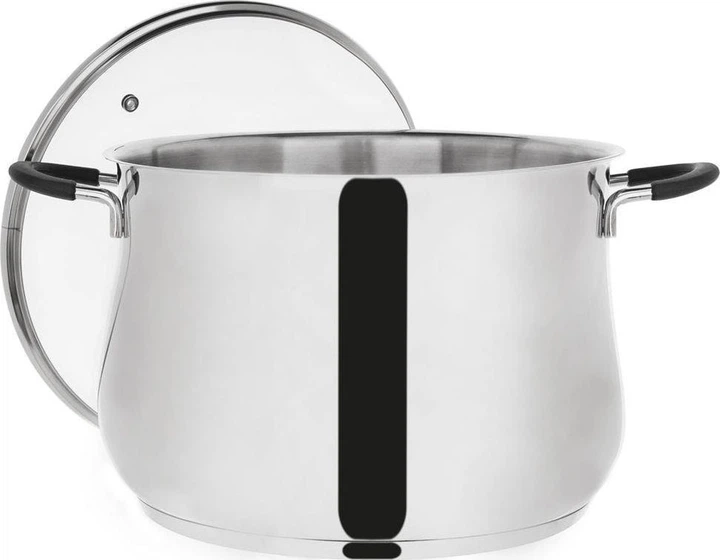Каструля Orion Dalie з кришкою з нержавіючої сталі 10.6 л (8592381165741) - зображення 2