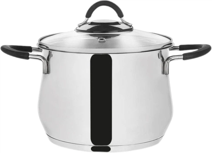 Garnek Orion Dalie z pokrywką ze stali nierdzewnej 3.5 l (8592381165727) - obraz 1