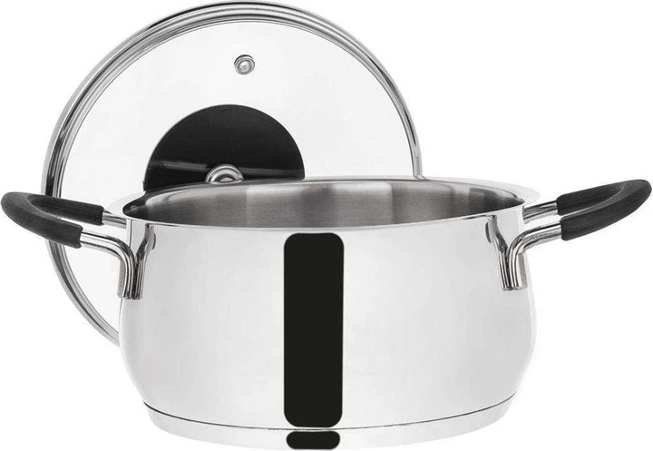 Каструля Orion Dalie з кришкою з нержавіючої сталі 2.6 л (8592381165765) - зображення 2
