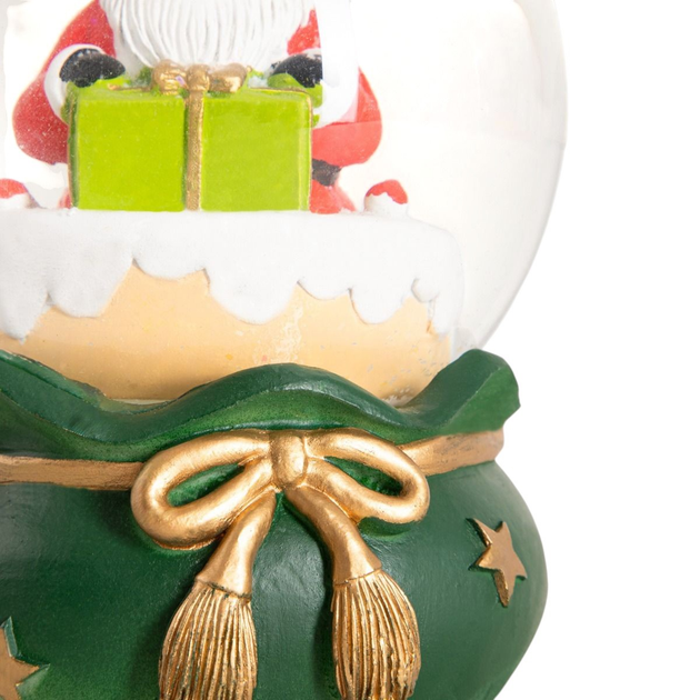 Kula śnieżna LED HOMLA 981610 Ronie z Mikołajem L 10 x 14 cm (5902869981610) - obraz 3