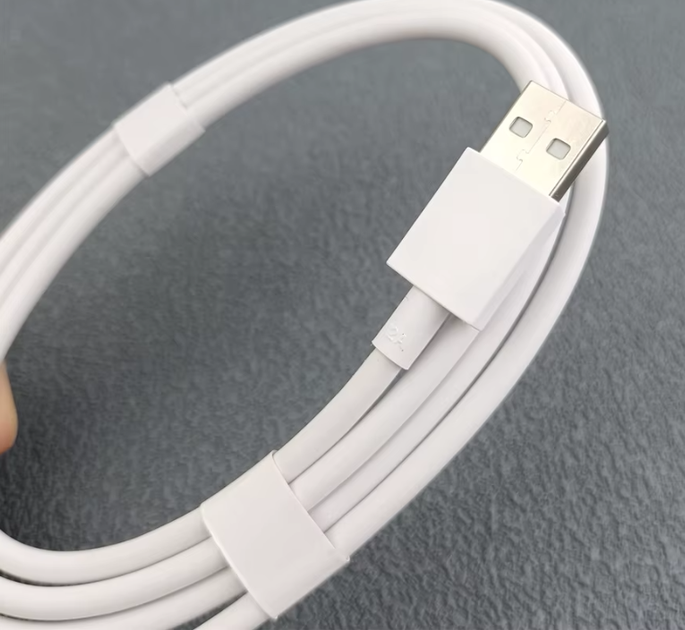 Кабель быстрой зарядки Oppo SuperVooc SuperDart USB to Type-C 12A на 1 метр до 150W Белый - Фото 5 Кабель быстрой зарядки Oppo SuperVooc SuperDart USB to Type-C 12A на 1 метр до 150W Белый - изображение 5