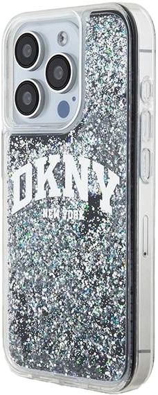 Etui DKNY Liquid Glitter Big Logo do Apple iPhone 14 Pro Max Black (3666339270742) - obraz 2