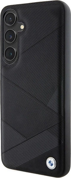 Панель BMW Signature Leather Crossing Lines Pattern для Samsung Galaxy S24 Black (BMHCS24S23RCGPK) - зображення 2