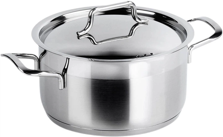 Garnek Orion Anett z pokrywką ze stali nierdzewnej 2.3 l (8697414827310) - obraz 1