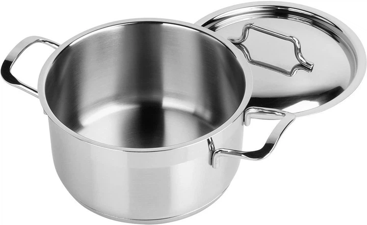 Garnek Orion Anett z pokrywką ze stali nierdzewnej 2.3 l (8697414827310) - obraz 2