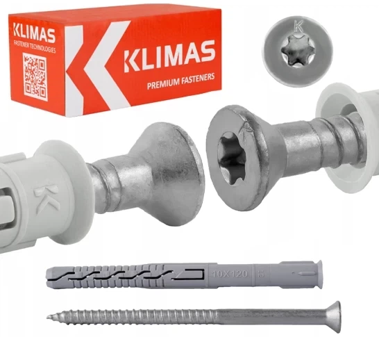 Дюбель рамный 8x120 KPS-FAST потай + Torx - изображение 2