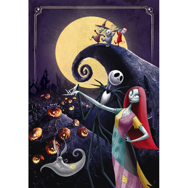 Пазл Кошмар перед Рождеством - Nightmare Before Christmas - 1000 шт Clementoni 37060 - изображение 2