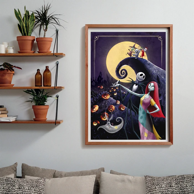 Пазл Кошмар перед Рождеством - Nightmare Before Christmas - 1000 шт Clementoni 37060 - изображение 3