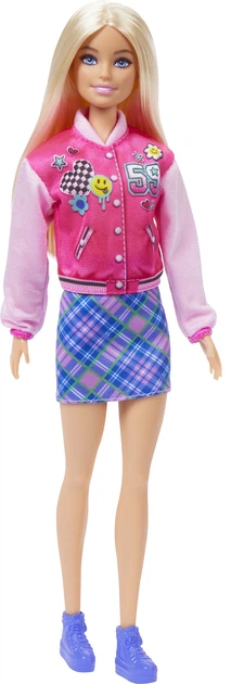 Zestaw Barbie Szkolny styl z akcesoriami do nauki HRG84 (194735176151) - obraz 1