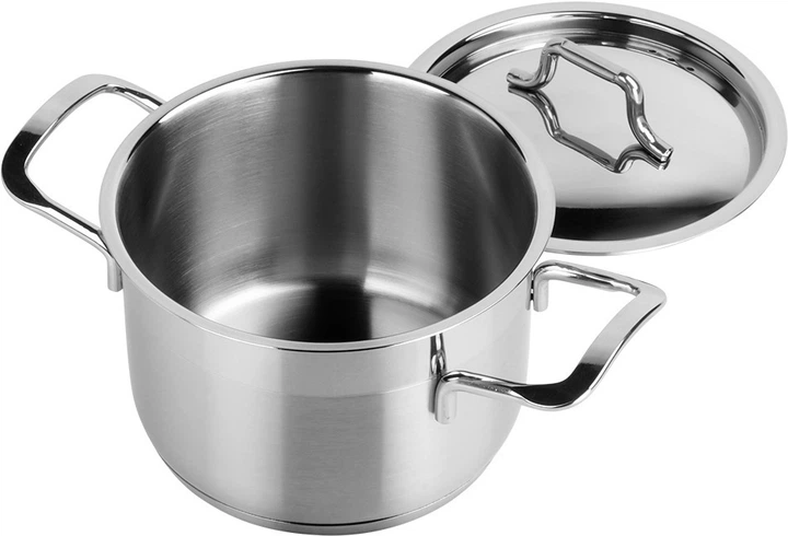 Garnek Orion Anett z pokrywką ze stali nierdzewnej 1.5 l (8697414827235) - obraz 2