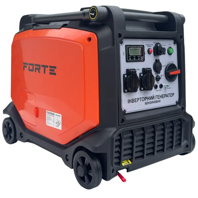 Генератор інверторна бензиновий - Forte FG5500iE 4кВт (1 Ф) - Фото 1 Генератор інверторна бензиновий - Forte FG5500iE 4кВт (1 Ф) - изображение 1