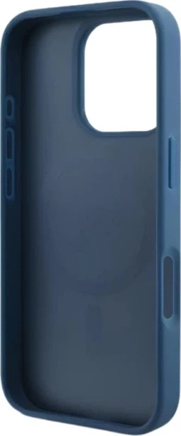 Etui Guess 4G Ring Classic Logo MagSafe do Apple iPhone 16 Pro Blue (GUHMP16LG4GFRB) - obraz 7