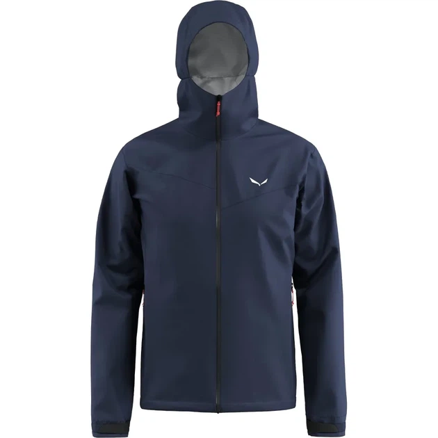 Куртка Salewa Puez Aqua 4 PTX 2.5L Mns 3962 темно-синя M чоловіча - изображение 6