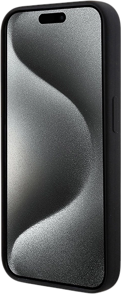 Etui plecki BMW M Silicone Pattern MagSafe do Apple iPhone 15 Pro Black (BMHMP15L22SMPK) - obraz 5