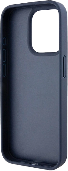 Панель DKNY Leather Mono Stripe & Metal Logo для Apple iPhone 15 Pro Blue (3666339260835) - зображення 5