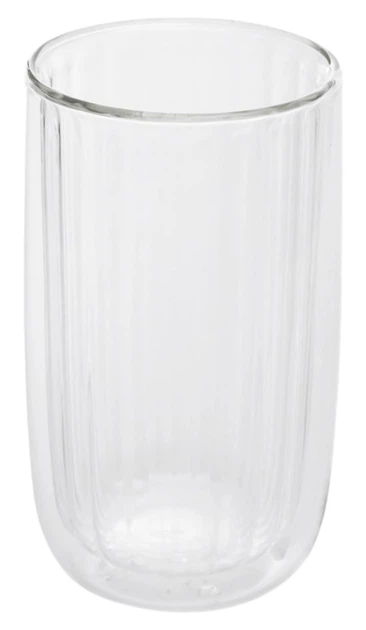 Набір склянок Homla Cembra Groove з подвійною стінкою 350 мл 2 шт (5904183888835) - зображення 2