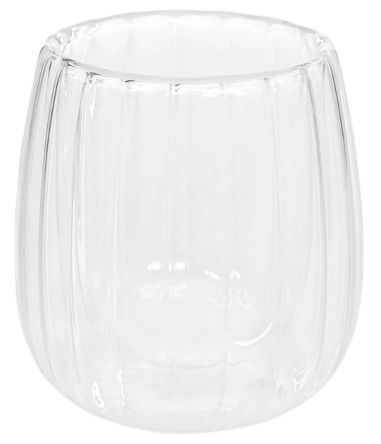 Набір склянок Homla Cembra Groove з подвійною стінкою 250 мл 2 шт (5904183888118) - зображення 2