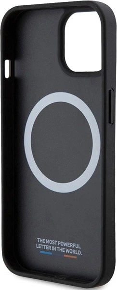 Панель BMW Perforated Twisted Line MagSafe для Apple iPhone 15/14/13 Black (BMHMP15S23PUCPK) - зображення 7