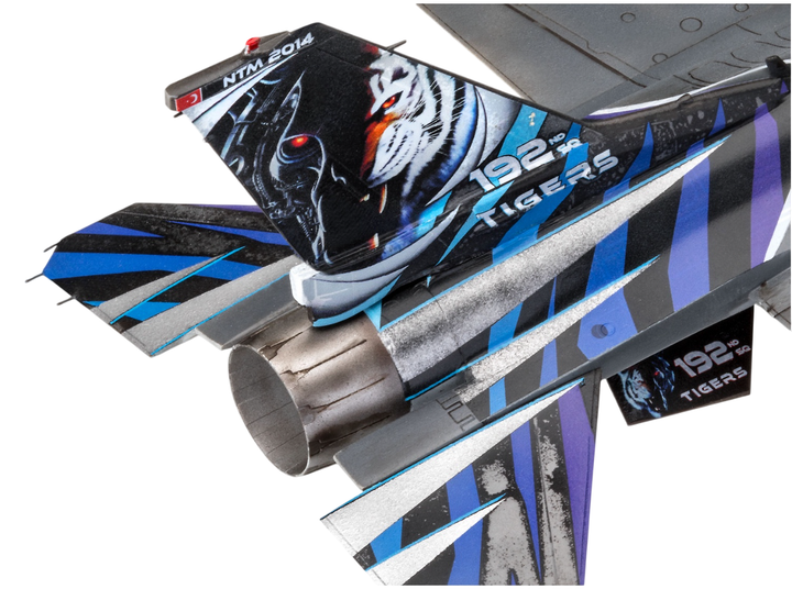 Збірна модель-копія Revell Літак F-16D Tigermeet 2014 Рівень 4 Масштаб 1:72 (RVL-63844) - зображення 8
