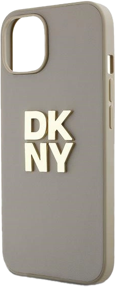 Панель DKNY Wrist Strap Stock Logo для Apple iPhone 14 Plus/15 Plus Beige (3666339264888) - зображення 5