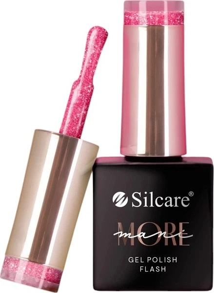 Гель-лак Silcare ManiMore Flash Summer Pink 10 г (5902560569810) - зображення 1