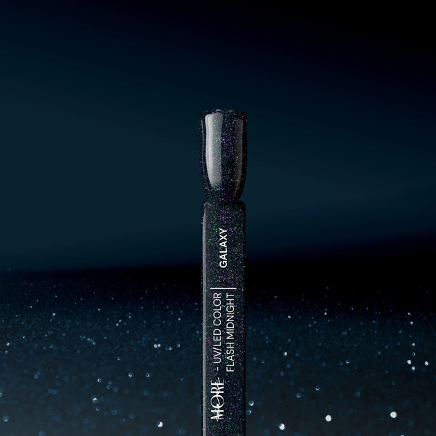 Lakier hybrydowy Silcare ManiMore Flash Midnight Galaxy 10 g (5902560569674) - obraz 2