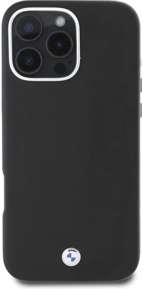 Панель BMW Sign Full Wrapped Metal MagSafe для Apple iPhone 16 Pro Black (BMHMP16L23PUFWK) - зображення 3