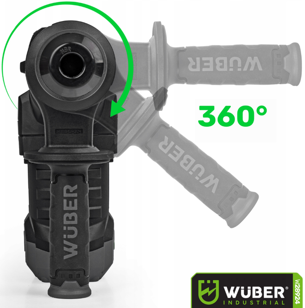Отбойный Молоток Wuber 1200 Вт 20 Дж - изображение 5