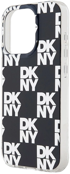 Etui DKNY IML Checkered Mono Pattern do Apple iPhone 15 Pro Max Black (3666339268268) - obraz 4