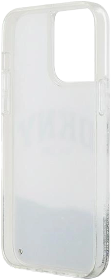 Etui DKNY Liquid Glitter Big Logo do Apple iPhone 15 Pro Max White (3666339270926) - obraz 7