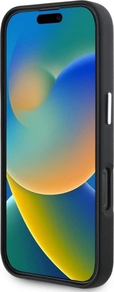 Панель BMW M Smooth Full Wrapped Metal MagSafe для Apple iPhone 16 Black (BMHMP16S23PMWK) - зображення 5