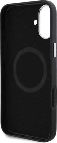 Панель BMW M Smooth Full Wrapped Metal MagSafe для Apple iPhone 16 Black (BMHMP16S23PMWK) - зображення 7