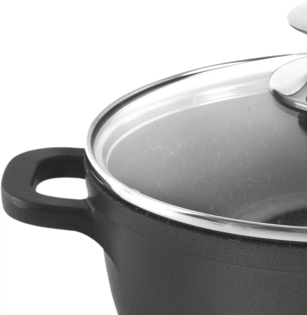 Каструля Orion Grande з кришкою чорна 4 л (8592381143114) - зображення 3