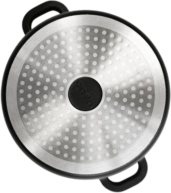 Каструля Orion Grande з кришкою чорна 4 л (8592381143114) - зображення 4