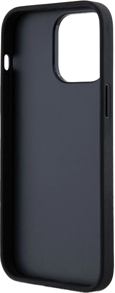 Панель DKNY Leather Mono Stripe & Metal Logo для Apple iPhone 15 Pro Max Black (3666339260422) - зображення 5