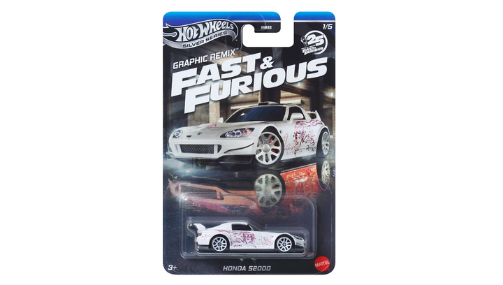 Тематическая Машинка Hot Wheels Honda S2000 Fast & Furious 1:64