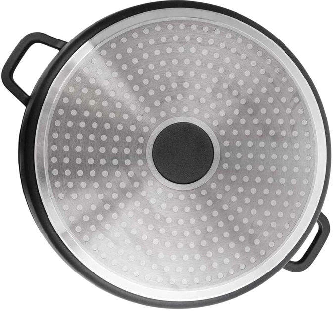 Каструля Orion Grande з кришкою чорна 9.7 л (8592381164317) - зображення 3