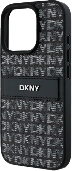 Панель DKNY Texture Pattern Tonal Stripe для Apple iPhone 16 Pro Max Black (3666339333331) - зображення 6