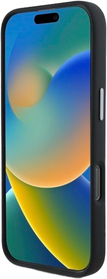 Панель DKNY Liquid Silicone Metal Logo для Apple iPhone 16 Pro Max Black (3666339334734) - зображення 5