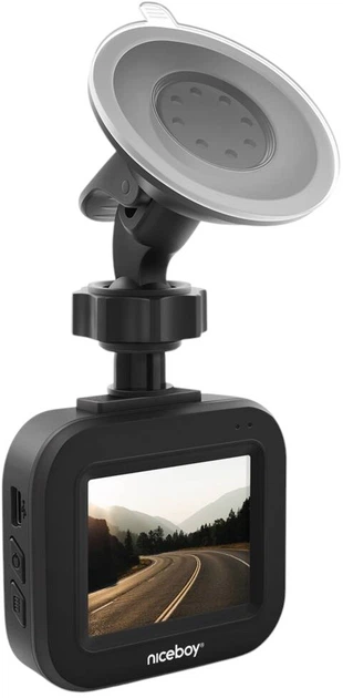 Kamera samochodowa Niceboy Pilot Q2 Wi-Fi Czarny (8594182425161) - obraz 4