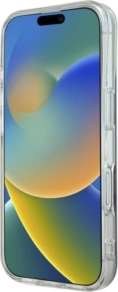 Etui Guess IML 4G MagSafe do Apple iPhone 16 Plus Black (GUHMP16MH4STK) - obraz 5